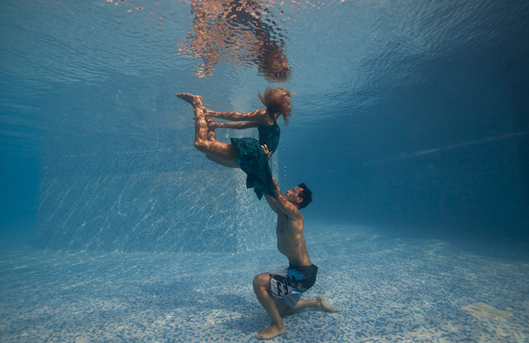 say namaste to the freediving island yogi