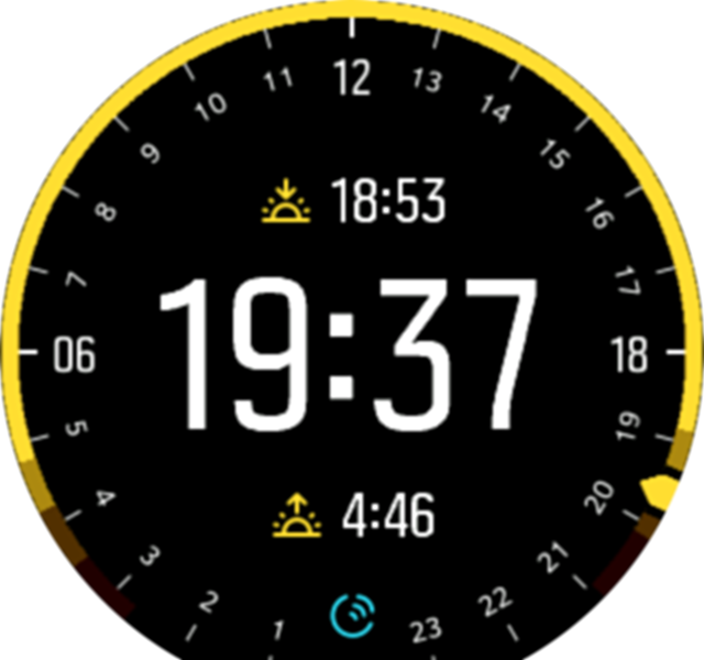 Moonphase watchface Spartan