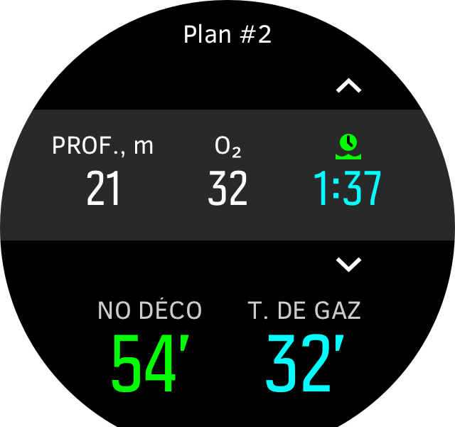 Dive planner 3 D3