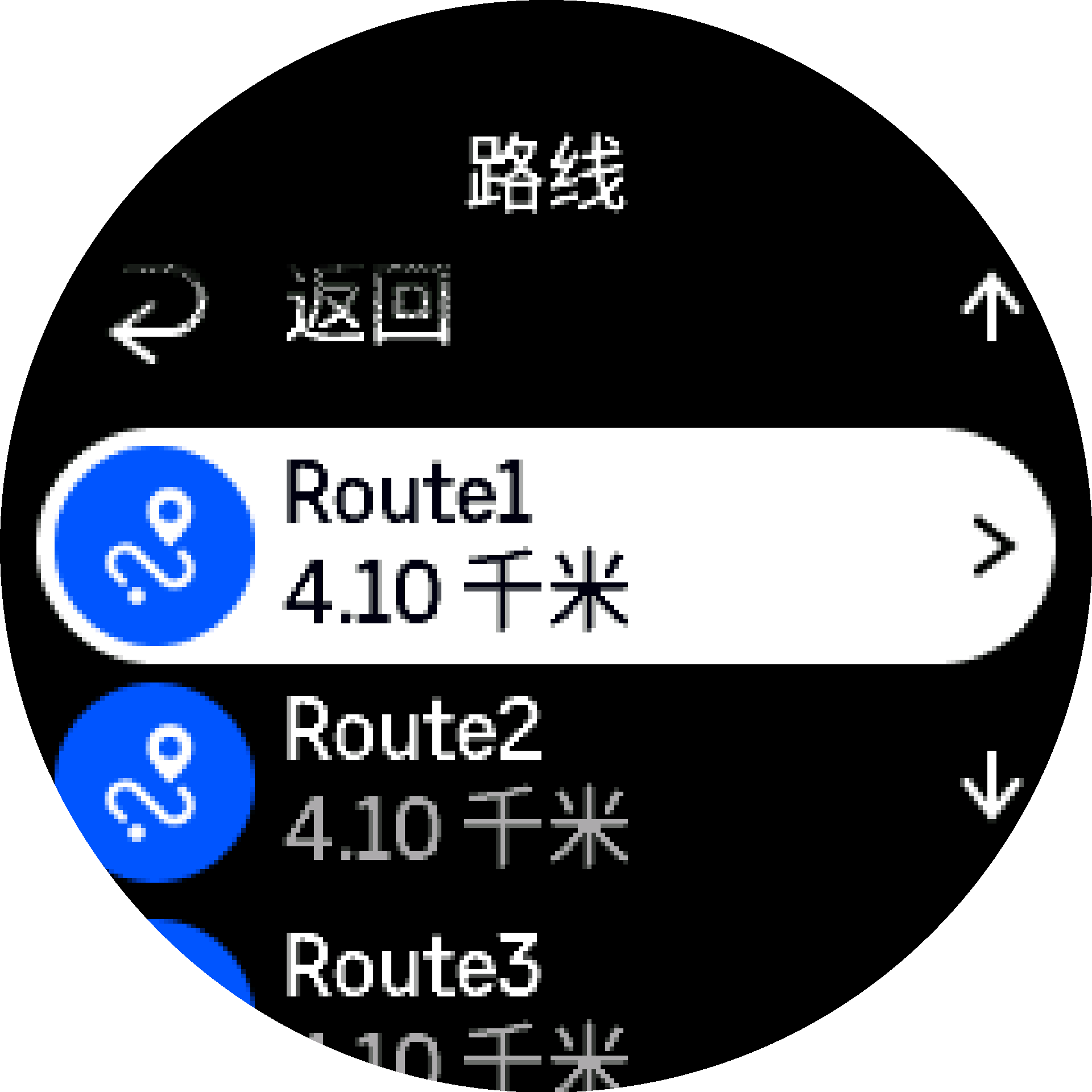 路线列表 S9PP